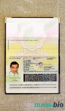 Etiopia zdjęcie do paszportu pliki PSD, skan i fotografowany obraz
